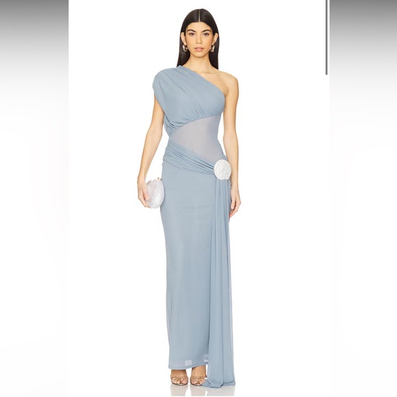 Lovers + Friends Dresses & Skirts - Lovers & Friends Lea Gown Sea Blue Sz M